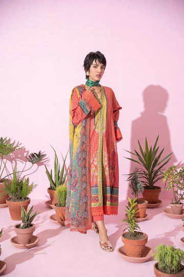 Tangerine Tone Rang Rasiya Spring Fling Print Series 2021